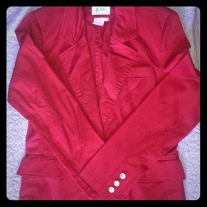 Dark Red Blazer